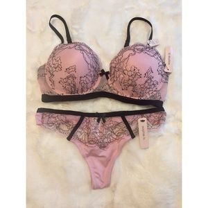 NWT Sophie B. Bra/Thong Set
